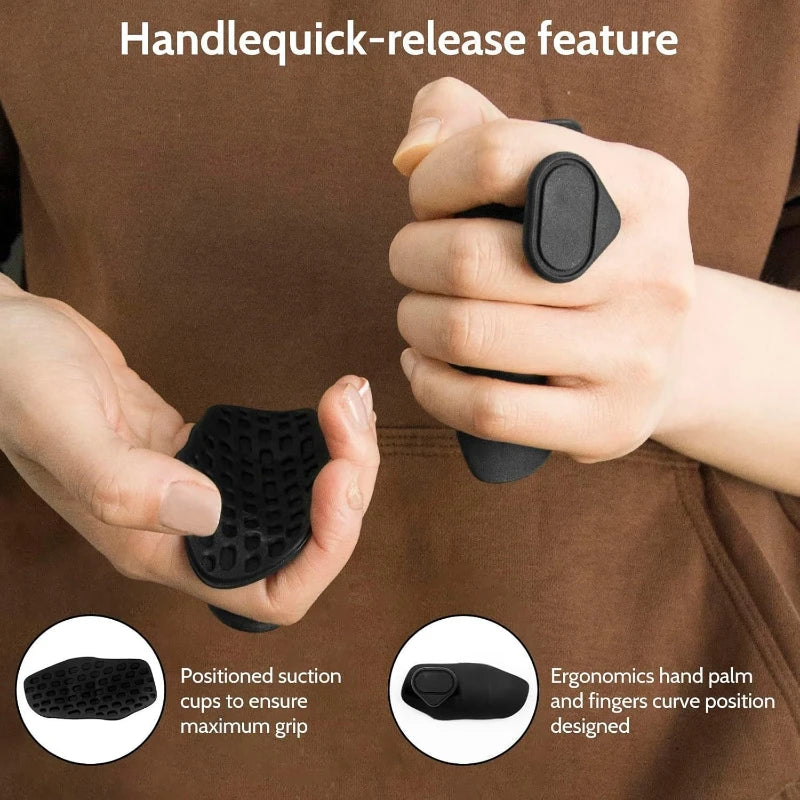 Silicone Gym Grip Pads – Anti-Slip Palm Protection for Weightlifting