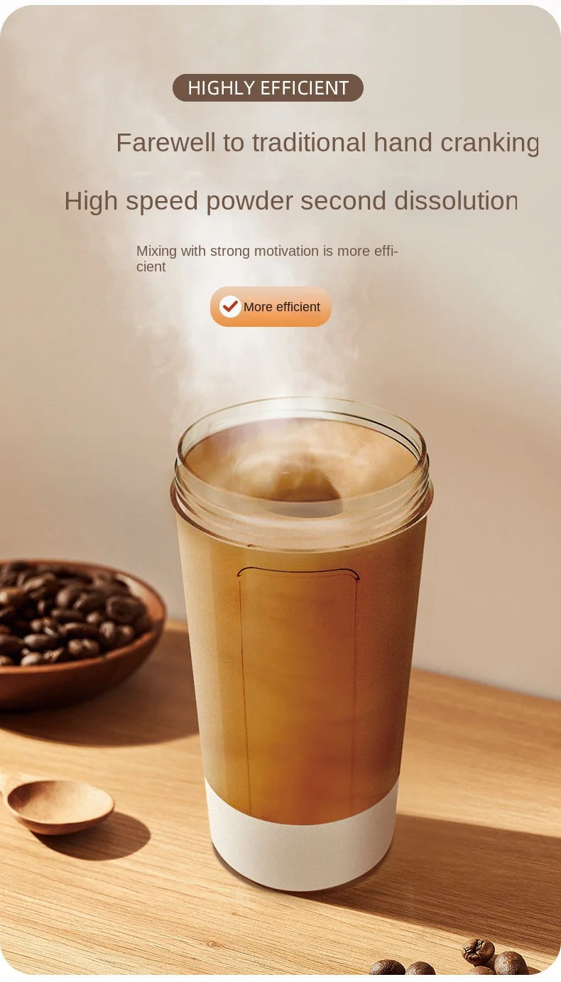 Portable USB Electric Blender – Rechargeable Protein Shaker Cup