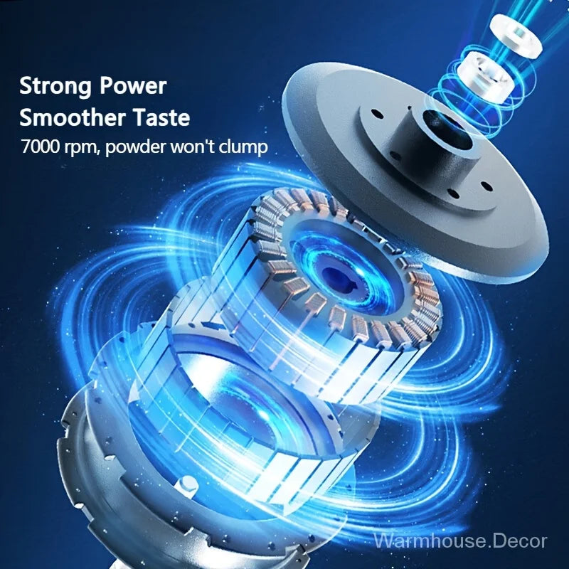 Portable USB Electric Blender – Rechargeable Protein Shaker Cup