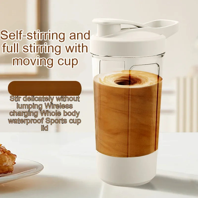 Portable USB Electric Blender – Rechargeable Protein Shaker Cup