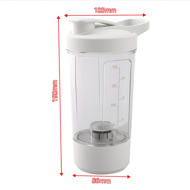 Portable USB Electric Blender – Rechargeable Protein Shaker Cup